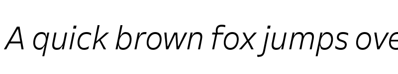 Preview of FONTSPRING DEMO - Evert Latin Text Light Italic font