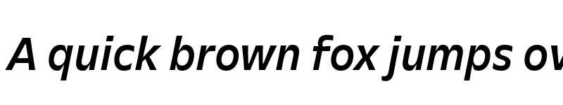 Preview of FONTSPRING DEMO - Evert Latin Text SemiBold Italic font