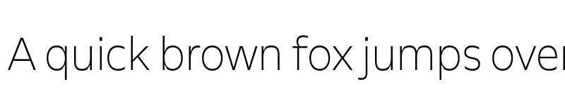 Preview of FONTSPRING DEMO - Evert Latin Thin Regular font