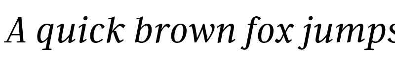 Preview of FONTSPRING DEMO - Every HEAD Italic font