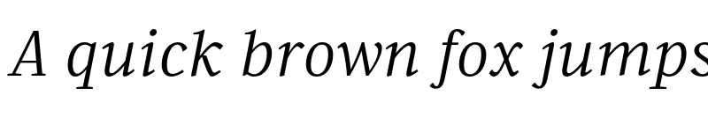 Preview of FONTSPRING DEMO - Every HEAD Thin Italic font