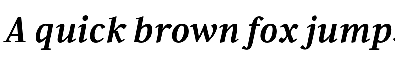 Preview of FONTSPRING DEMO - Every TEXT Bold Italic font