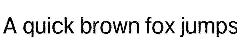 Preview of FONTSPRING DEMO - Example Regular Old Regular font