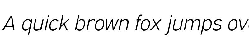 Preview of FONTSPRING DEMO - Expressway Soft Lt Italic font