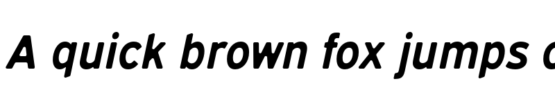 Preview of FONTSPRING DEMO - Expressway Soft Rg Bold Italic font