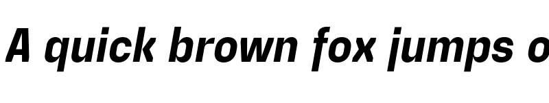 Preview of FONTSPRING DEMO - Extatica Bold Italic font