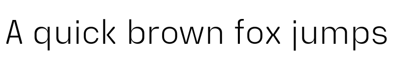 Preview of FONTSPRING DEMO - Extatica Light Regular font