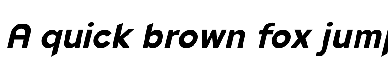 Preview of FONTSPRING DEMO - ExtBd Italic font