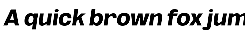 Preview of FONTSPRING DEMO - ExtBd Obli Italic font