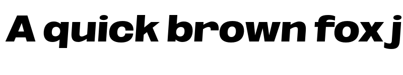 Preview of FONTSPRING DEMO - ExtBlk Exp SeObli Italic font