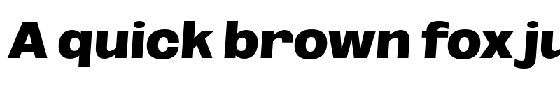 Preview of FONTSPRING DEMO - ExtBlk SemExp SeObli Italic font