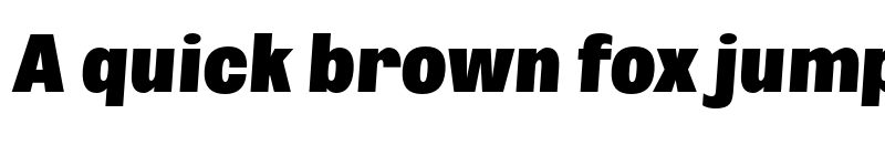 Preview of FONTSPRING DEMO - ExtBlk UltCond SeObli Italic font