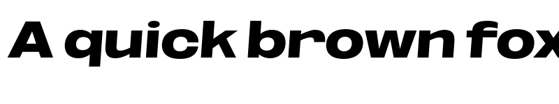 Preview of FONTSPRING DEMO - ExtBlk UltExp SeObli Italic font