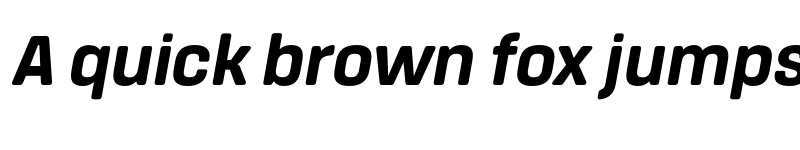 Preview of FONTSPRING DEMO - Extra Bold It Italic font