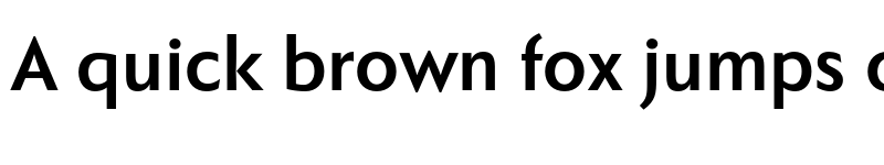 Preview of FONTSPRING DEMO - Faber Sans Pro Bold font