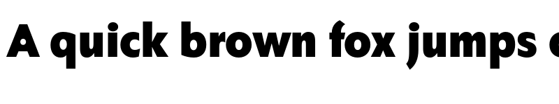 Preview of FONTSPRING DEMO - Faber Sans Pro Ultra Bold font