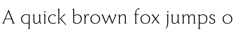 Preview of FONTSPRING DEMO - Faber Serif Pro Light Regular font