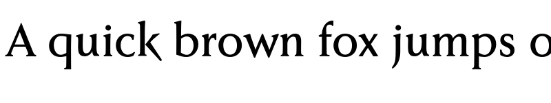 Preview of FONTSPRING DEMO - Faber Serif Pro Medium Regular font