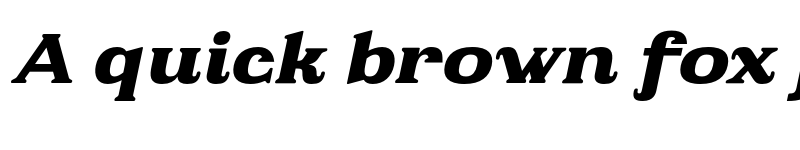 Preview of FONTSPRING DEMO - Fabular Black Italic Regular font