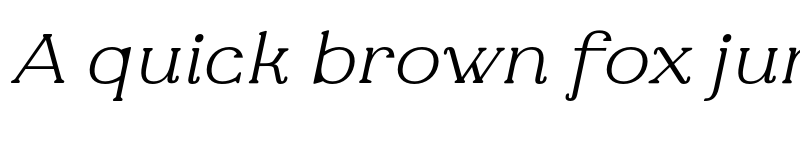 Preview of FONTSPRING DEMO - Fabular Regular Italic Regular font