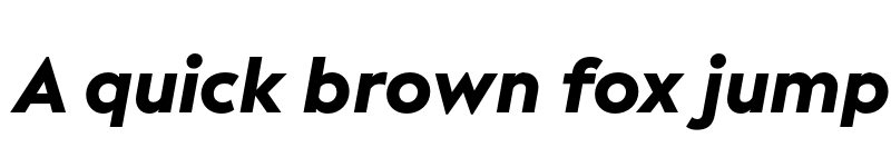 Preview of FONTSPRING DEMO - Facundo Black It Regular font