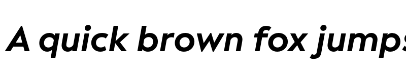 Preview of FONTSPRING DEMO - Facundo Bold It Regular font