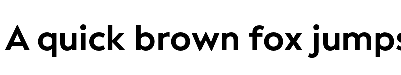 Preview of FONTSPRING DEMO - Facundo Bold Regular font