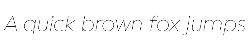 Preview of FONTSPRING DEMO - Facundo Thin It Regular font