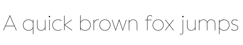 Preview of FONTSPRING DEMO - Facundo Thin Regular font