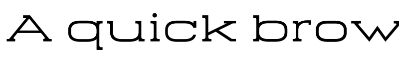 Preview of FONTSPRING DEMO - Falcon SR 200 Ext Regular font