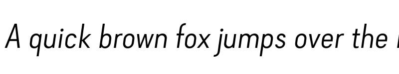 Preview of FONTSPRING DEMO - Falena ExtraLight Italic Regular font