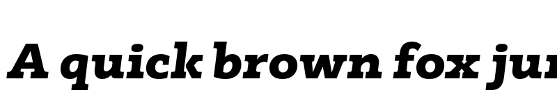 Preview of FONTSPRING DEMO - Faraon Black Italic Regular font