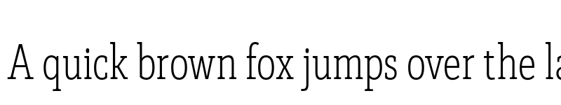 Preview of FONTSPRING DEMO - Faraon Condensed ExtraLight Regular font