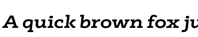 Preview of FONTSPRING DEMO - Faraon Expanded ExBold Italic Regular font