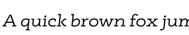 Preview of FONTSPRING DEMO - Faraon Expanded Italic Regular font