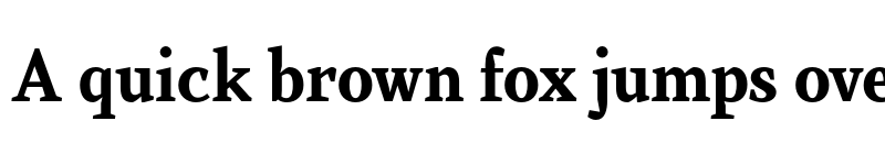 Preview of FONTSPRING DEMO - Farrerons Serif Bold font