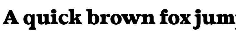 Preview of FONTSPRING DEMO - Fedro Black Regular font