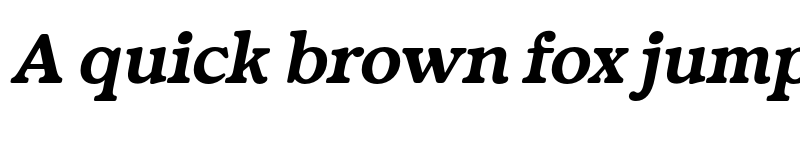 Preview of FONTSPRING DEMO - Fedro Bold Italic font