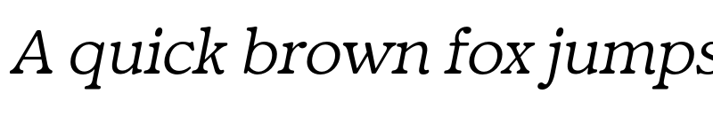 Preview of FONTSPRING DEMO - Fedro Italic font