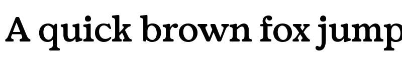 Preview of FONTSPRING DEMO - Fedro SemBd Regular font