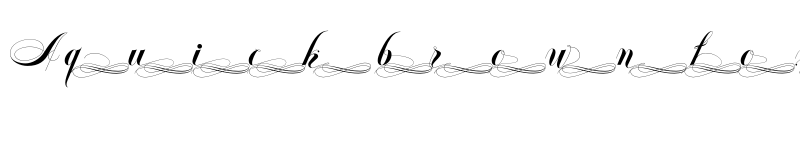 Preview of FONTSPRING DEMO - Felicita-Ends2 Regular font