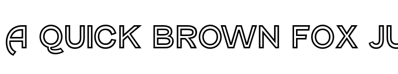 Preview of FONTSPRING DEMO - Fenwick Outline Regular font