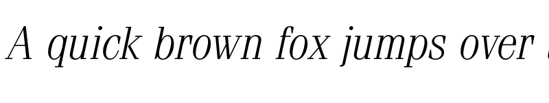 Preview of FONTSPRING DEMO - Ferrara Lt Italic font