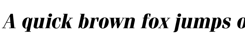 Preview of FONTSPRING DEMO - Ferrara Pro Bold Italic font