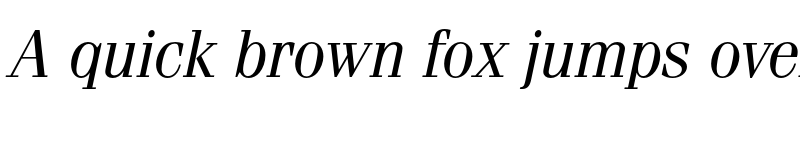 Preview of FONTSPRING DEMO - Ferrara Pro Italic font