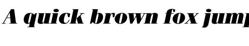 Preview of FONTSPRING DEMO - Ferrara Pro Ultra Italic font