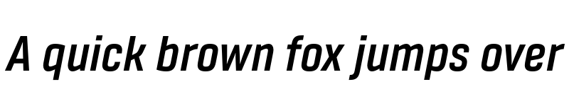 Preview of FONTSPRING DEMO - Fester Bold Italic font