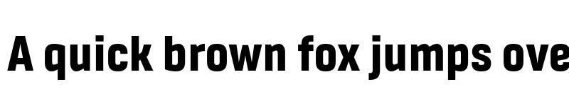 Preview of FONTSPRING DEMO - Fester Heavy Regular font