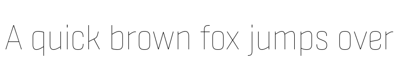 Preview of FONTSPRING DEMO - Fester Thin Regular font