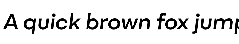 Preview of FONTSPRING DEMO - Fibra Alt SemiBold It Regular font